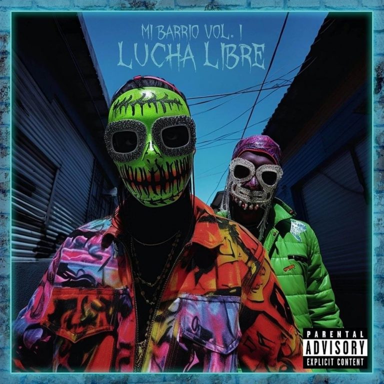 Cover dell'album 'MI.BARRIO VOL. I - Lucha Libre' di Hell Raton