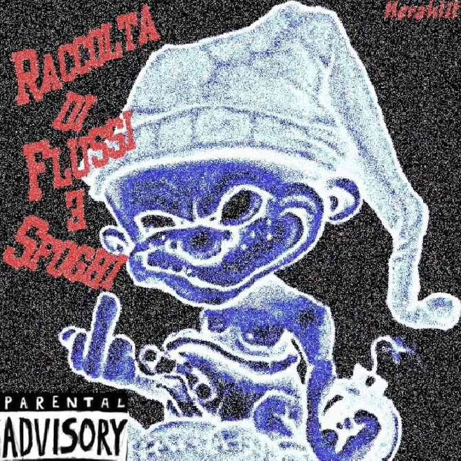 Cover dell'album 'Raccolta di flussi e sfoghi' di Heraklit