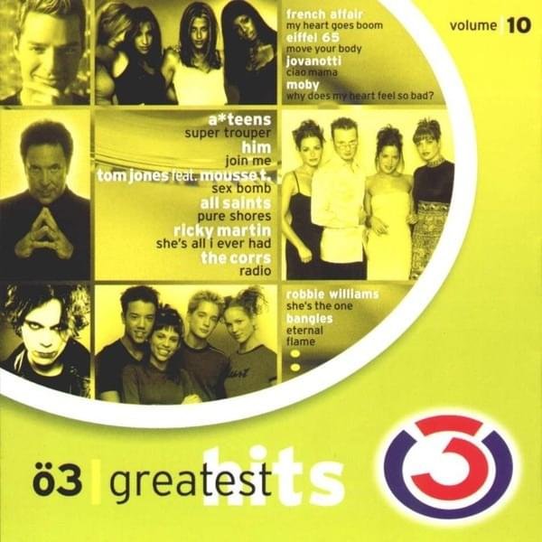 Cover dell'album 'Ö3 Greatest Hits Vol. 10' di Hitradio Ö3