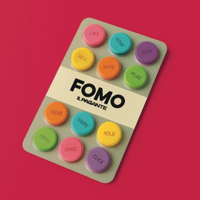 Cover dell'album 'FOMO' di Il Pagante