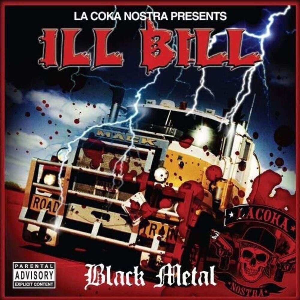 Cover dell'album 'Black Metal' di ILL BILL