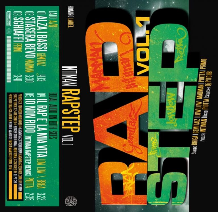 Cover dell'album 'Rapstep Vol. 1' di Intiman