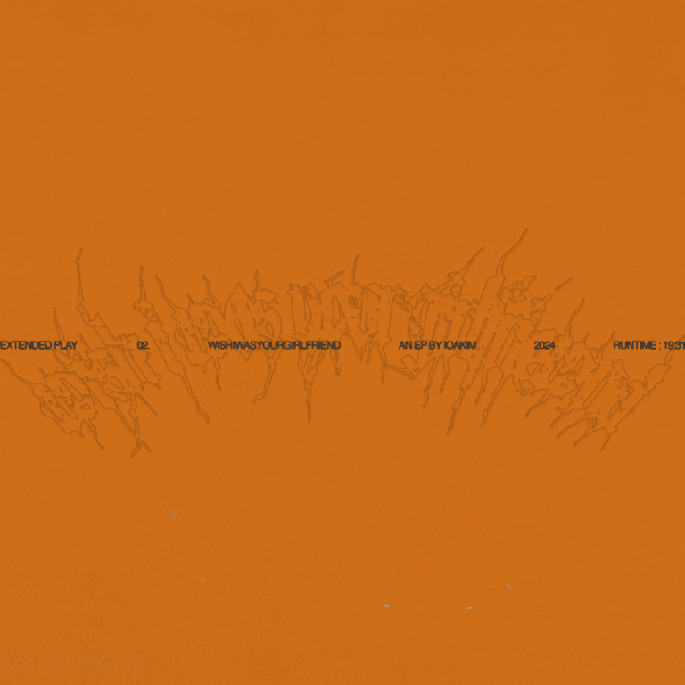 Cover dell'album 'wishiwasyourgirlfriend - EP' di Ioakim