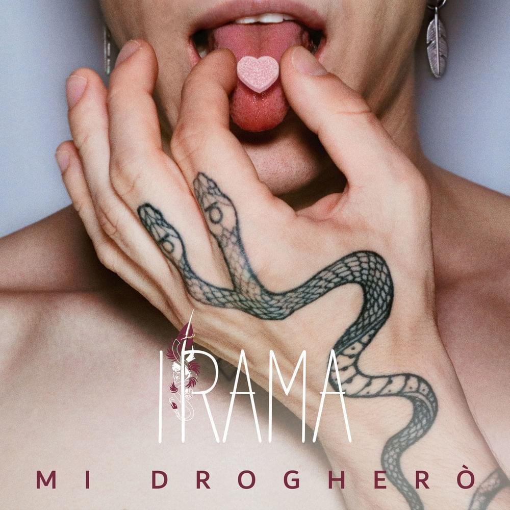 Cover della canzone 'Mi drogherò' di Irama