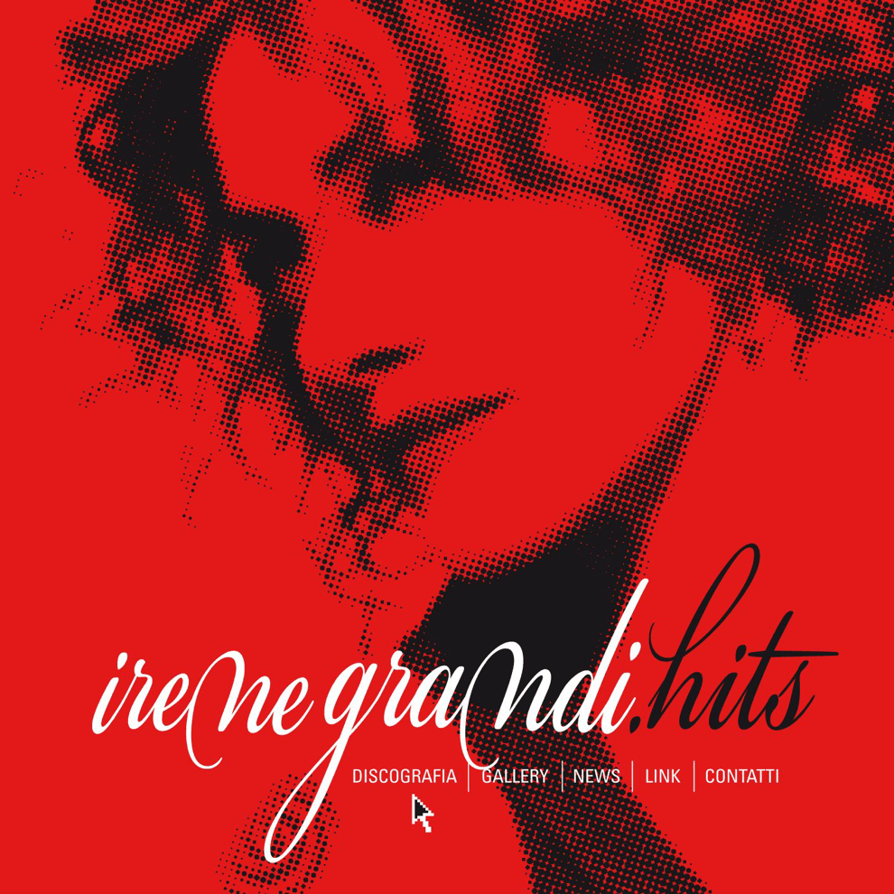 Cover dell'album 'Irene Grandi. Hits' di Irene Grandi