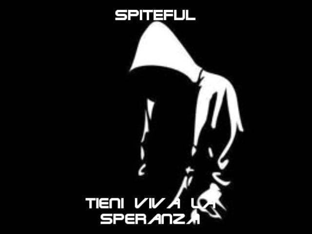 Cover della canzone 'Tieni viva la speranza' di Izi