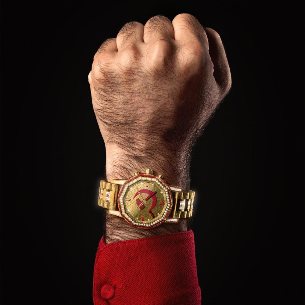 Cover dell'album 'Comunisti col Rolex' di J-Ax, Fedez