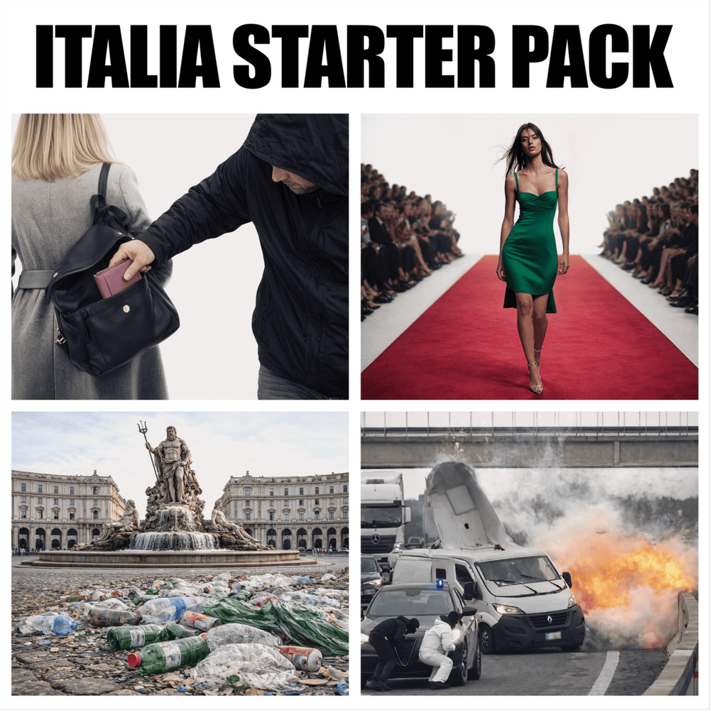 Cover della canzone 'Italia Starter Pack' di J-Ax