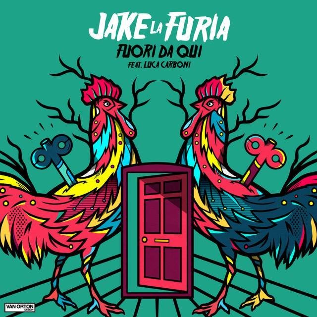 Cover della canzone 'Fuori Da Qui' di Jake La Furia ft. Luca Carboni