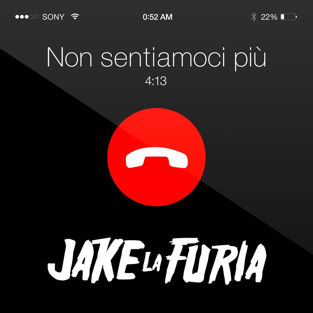 Cover della canzone 'Non sentiamoci più' di Jake La Furia