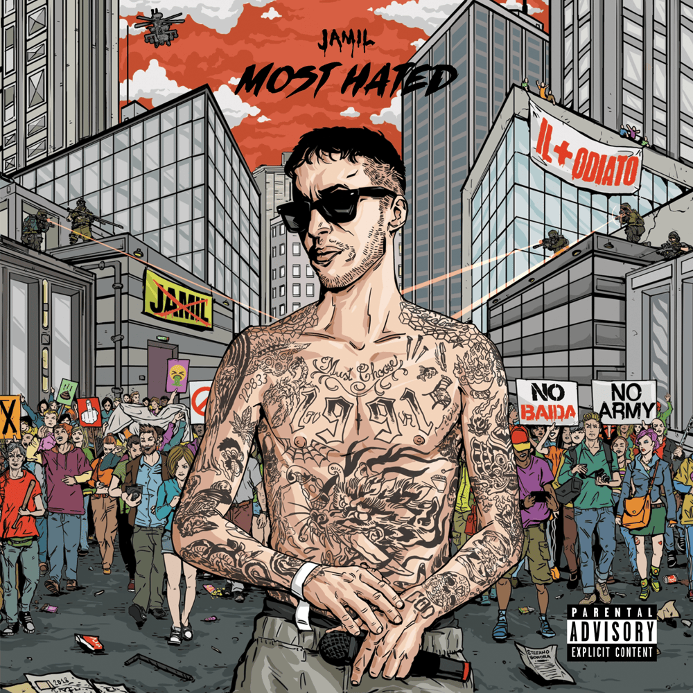 Cover dell'album 'Most Hated' di Jamil