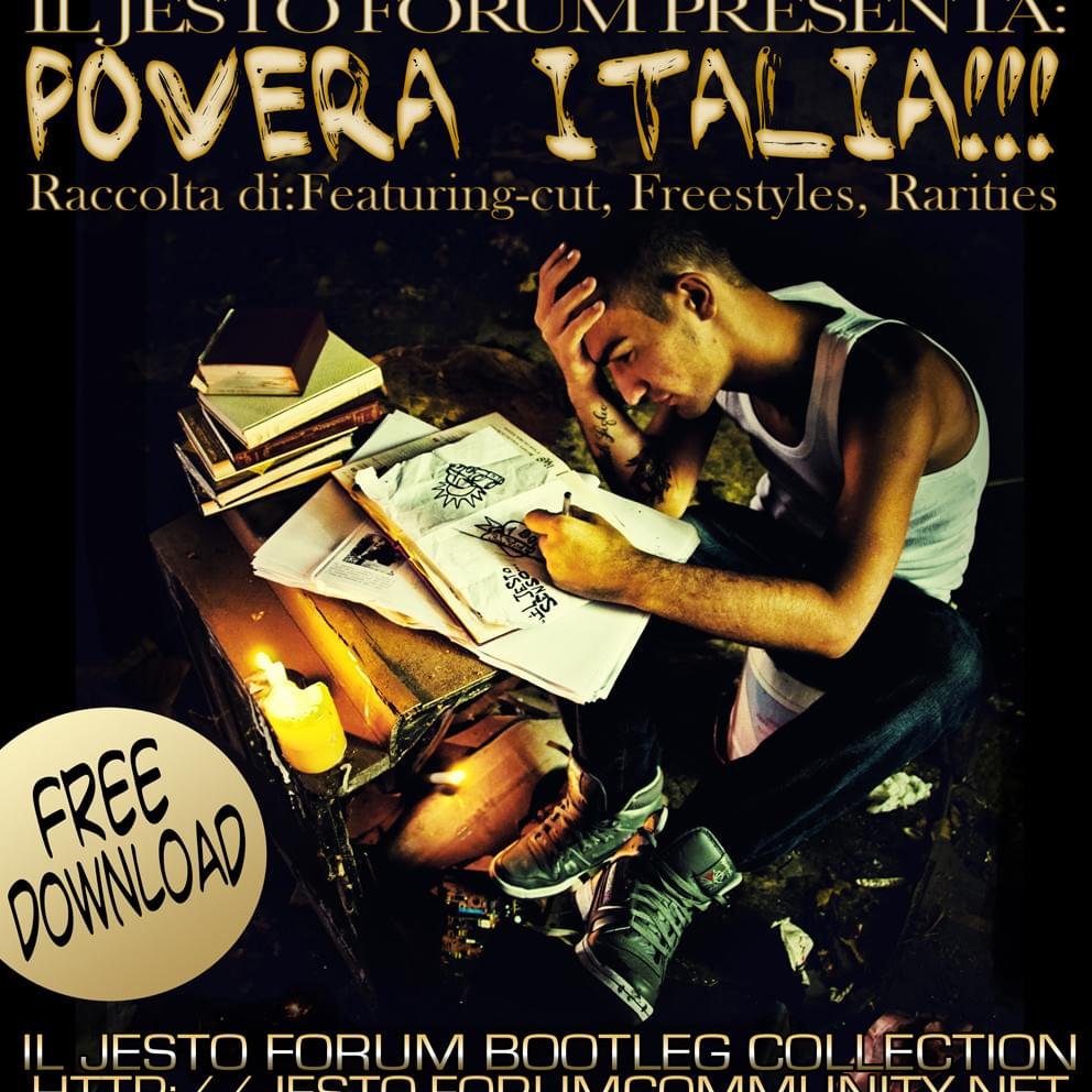 Cover dell'album 'Povera Italia! Vol. 1' di Jesto