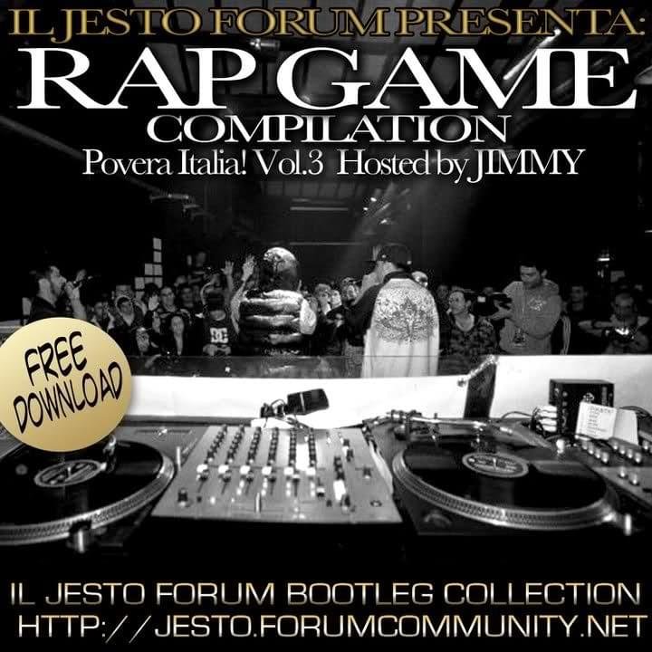 Cover dell'album 'Povera Italia! Vol. 3: Rap Game Compilation' di Jesto