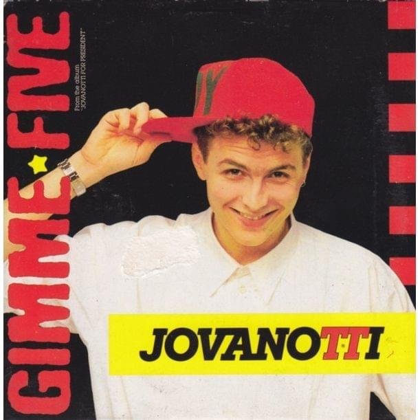 Cover dell'album 'Gimme Five' di Jovanotti