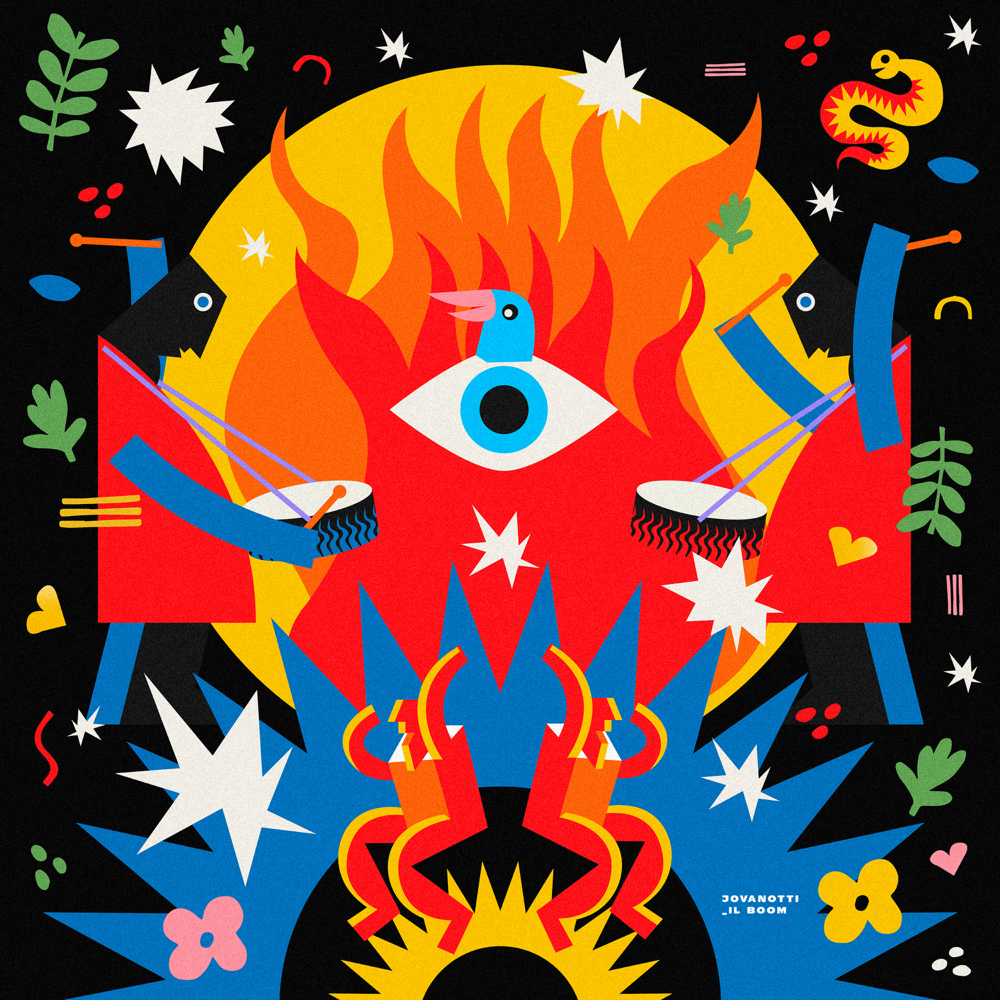 Cover della canzone 'Il Boom' di Jovanotti