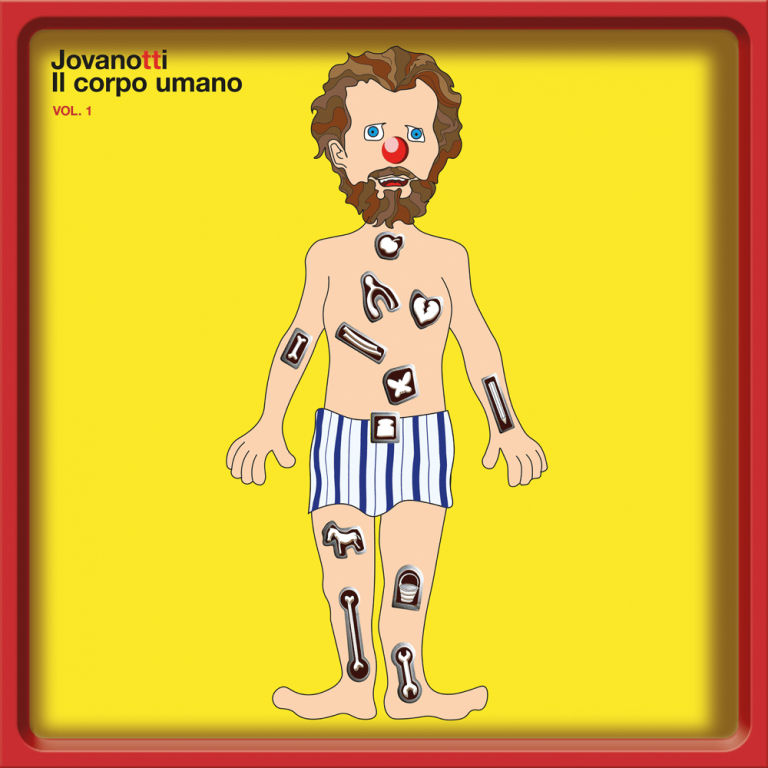 Cover dell'album 'Il corpo umano VOL. 1' di Jovanotti