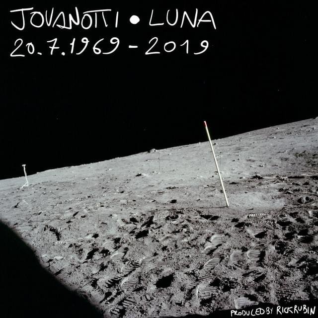 Cover della canzone 'Luna' di Jovanotti
