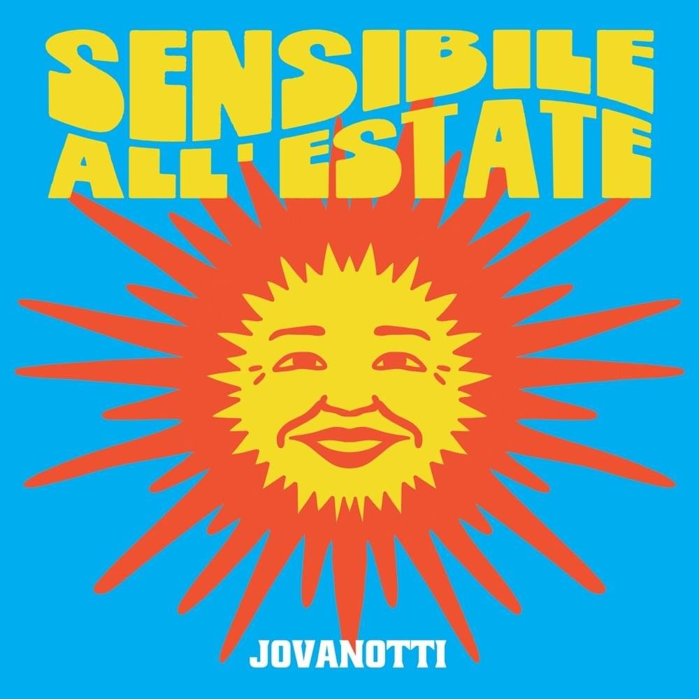 Cover della canzone 'Sensibile all’estate' di Jovanotti
