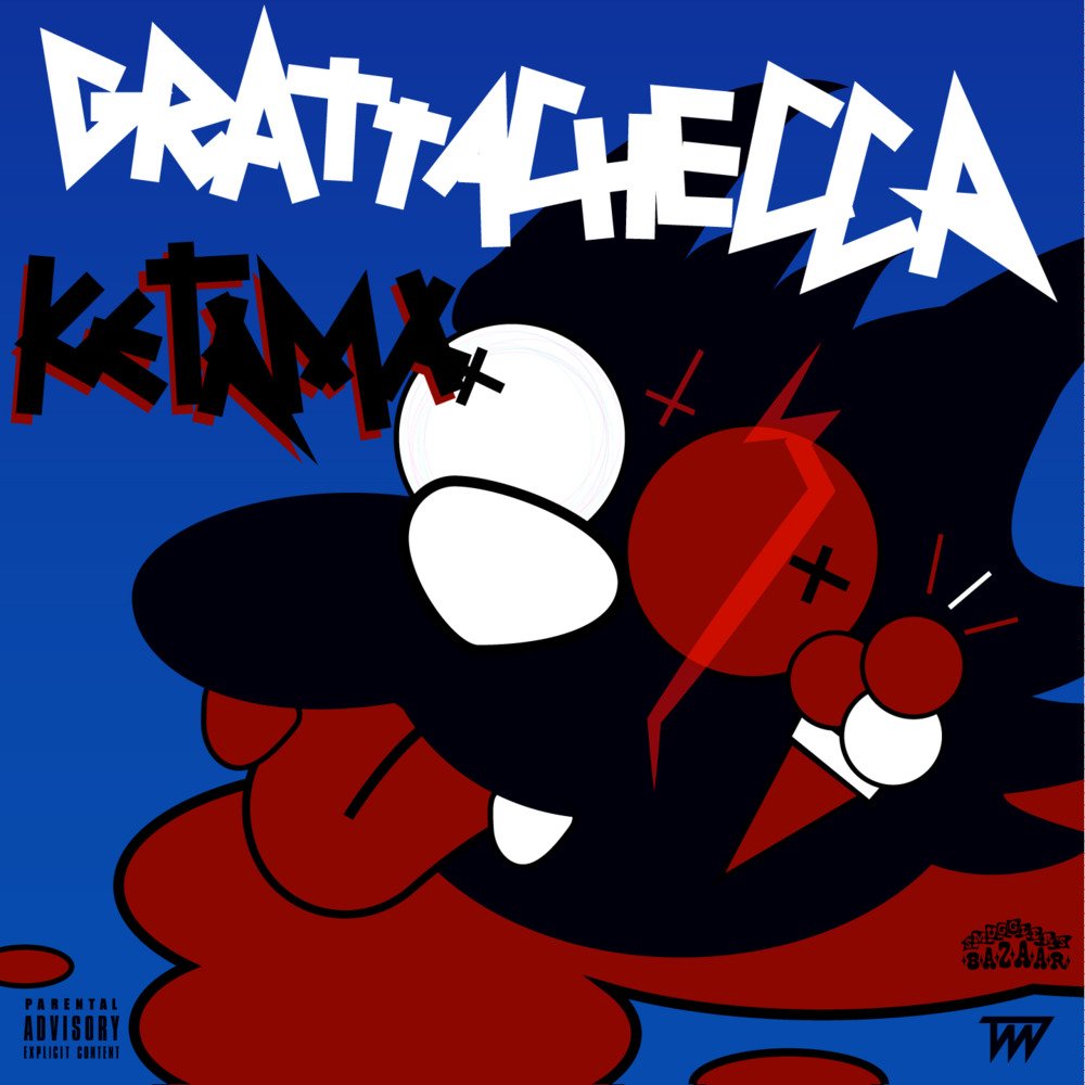 Cover della canzone 'Grattachecca' di Ketama126