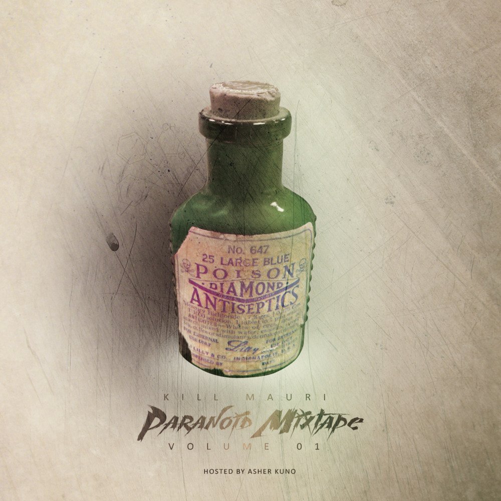 Cover dell'album 'Paranoid Mixtape Vol. 1' di Kill Mauri