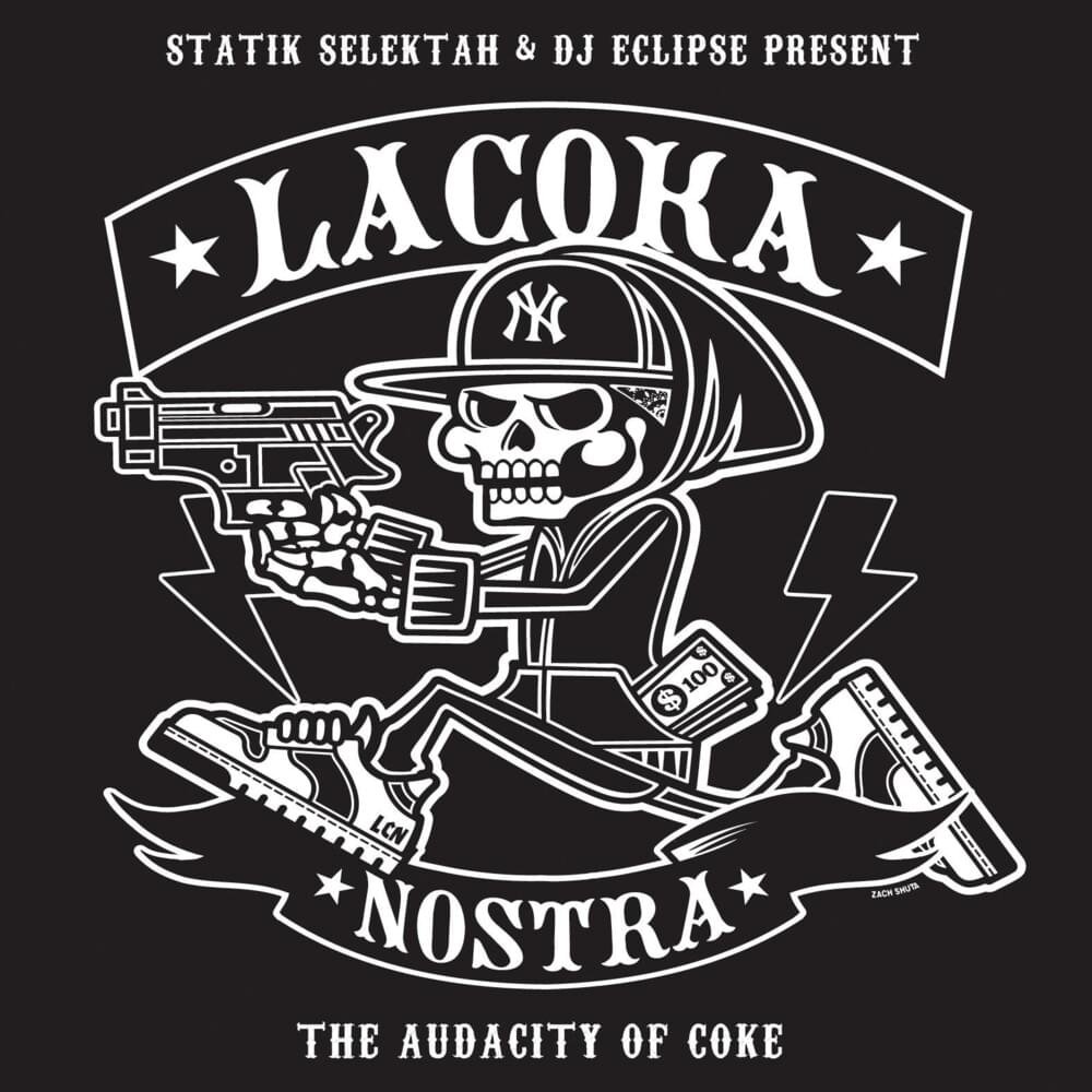 Cover dell'album 'The Audacity of Coke' di La Coka Nostra