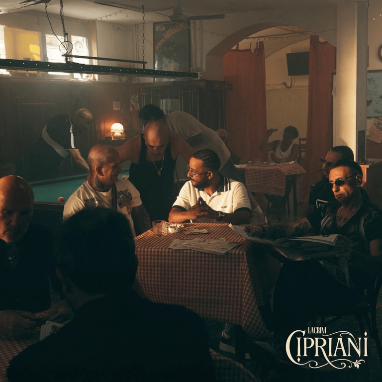 Cover dell'album 'Cipriani' di Lacrim