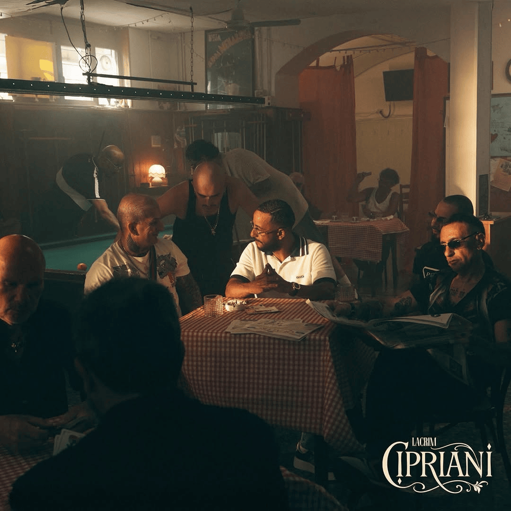 Cover dell'album 'Cipriani' di Lacrim