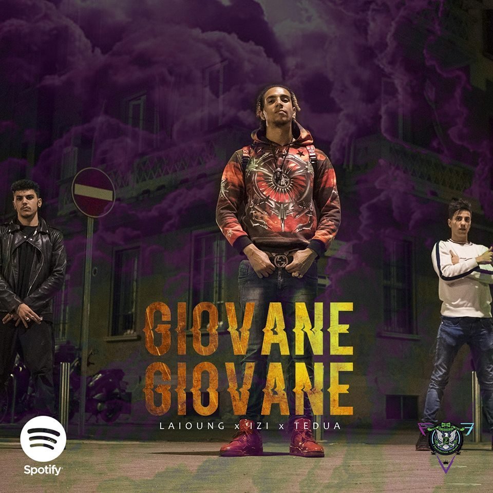 Cover della canzone 'Giovane giovane' di Laïoung ft. Izi, Tedua