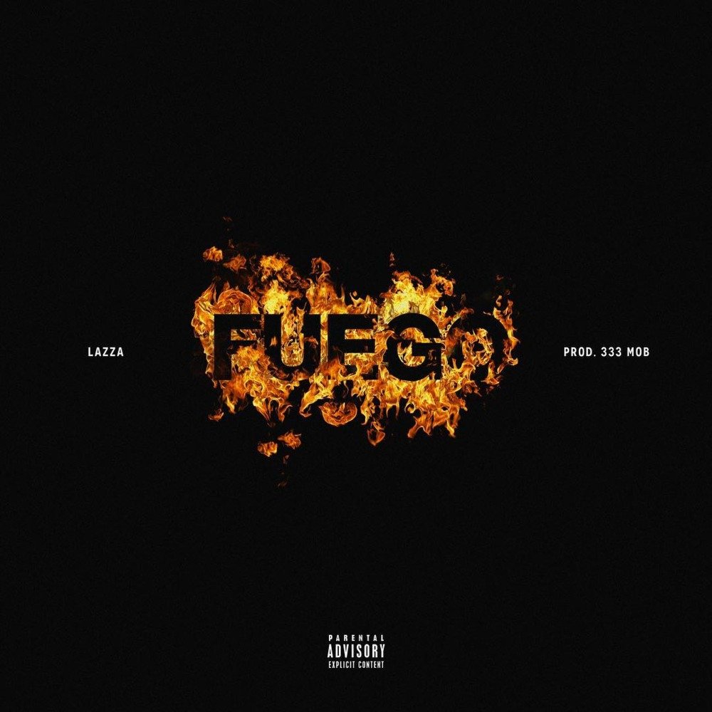 Cover della canzone 'Fuego' di Lazza