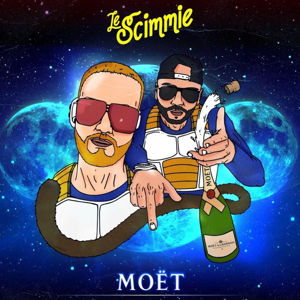 Cover della canzone 'M.o.e.t' di Le Scimmie