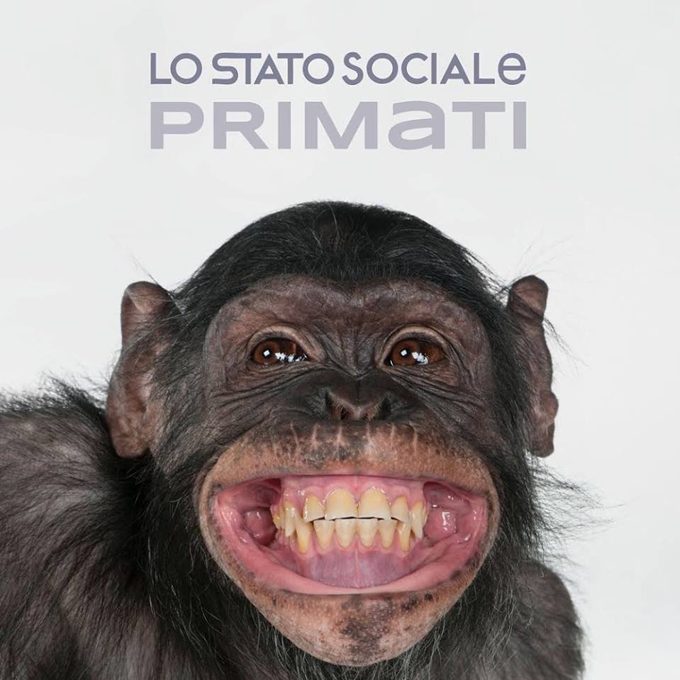 Cover dell'album 'Primati' di Lo Stato Sociale