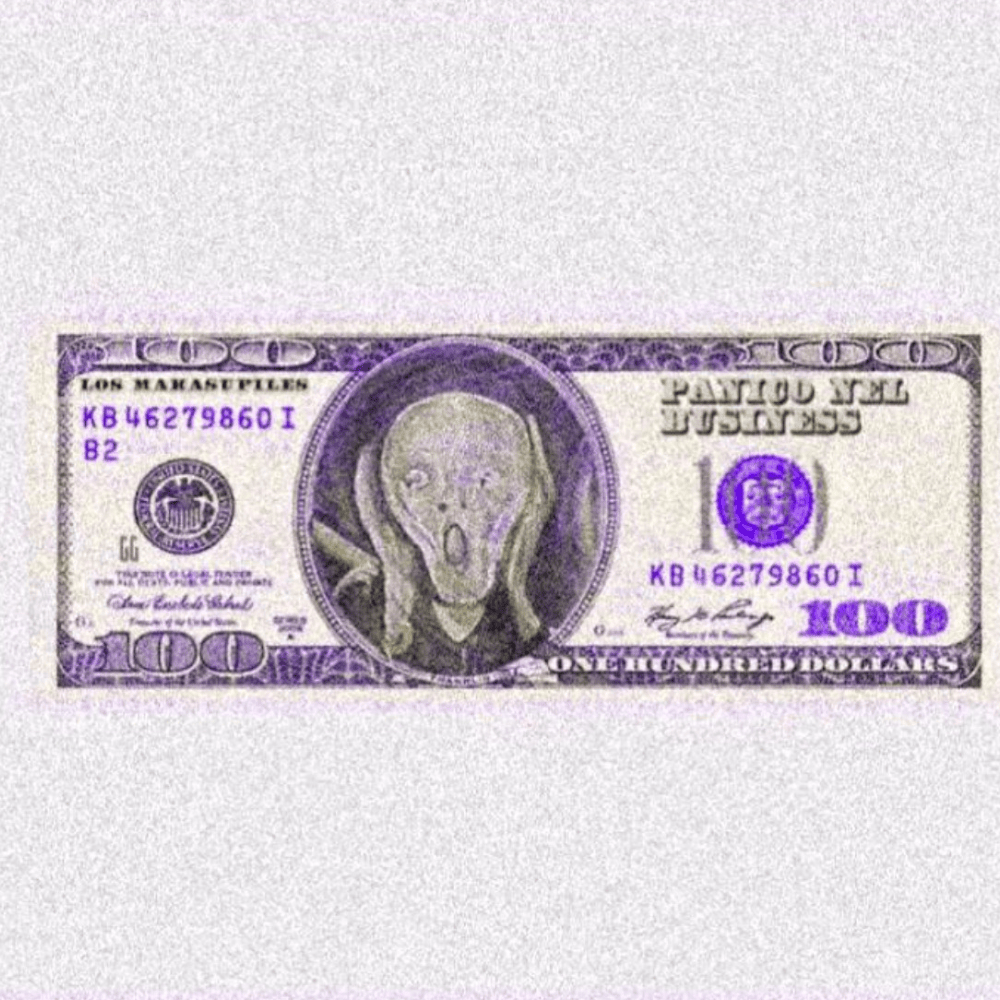 Cover della canzone 'PANICO NEL BUSINESS' di LOS MAKASUPLES