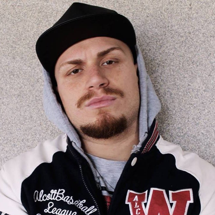 Foto di Luca Blindo, artista con ruolo nel rap italiano