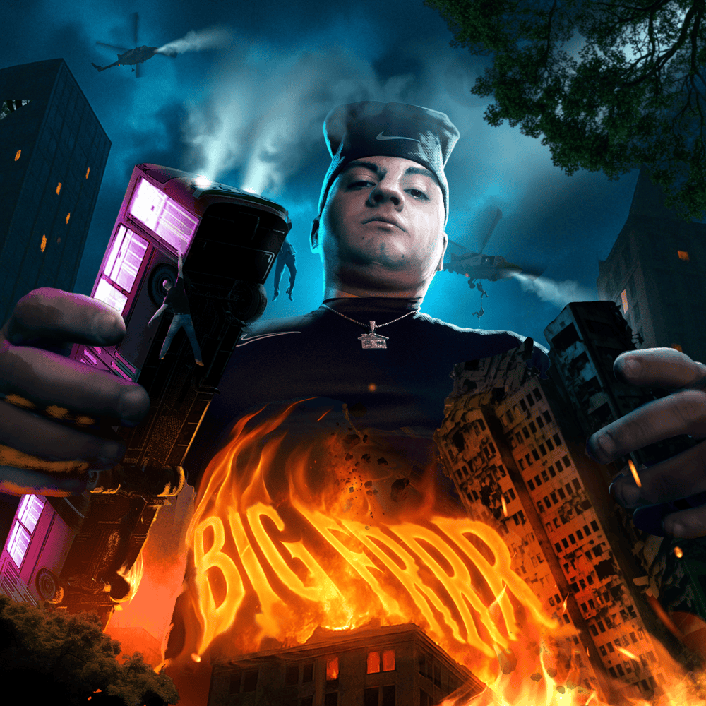 Cover dell'album 'BIG FRR - EP' di Luchetto