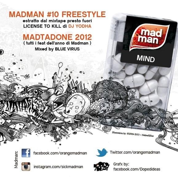 Cover della canzone 'Madtadone 2012' di MadMan
