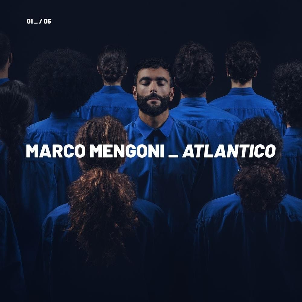 Cover dell'album 'Atlantico' di Marco Mengoni