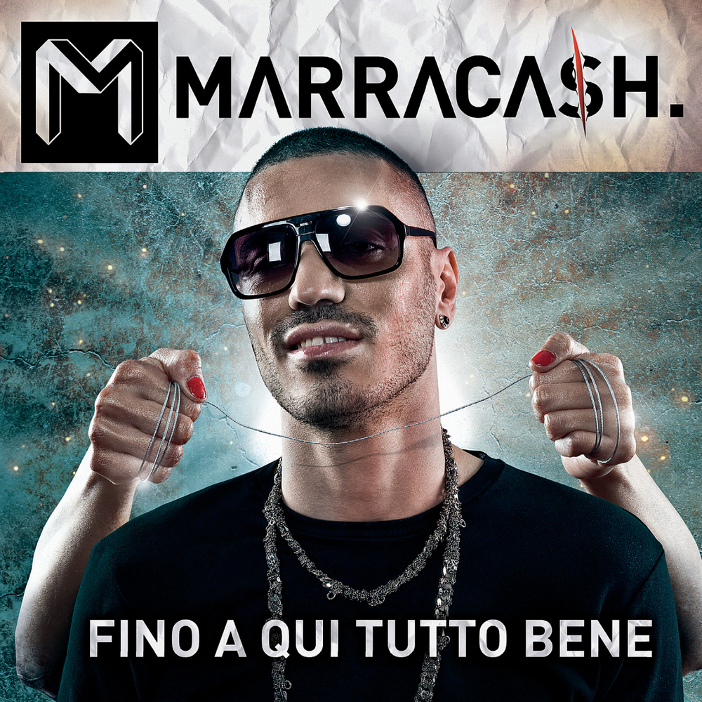 Cover dell'album 'Fino A Qui Tutto Bene' di Marracash