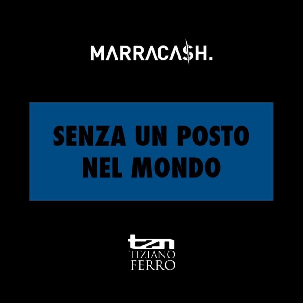 Cover dell'album 'Senza Un Posto Nel Mondo – Single' di Marracash