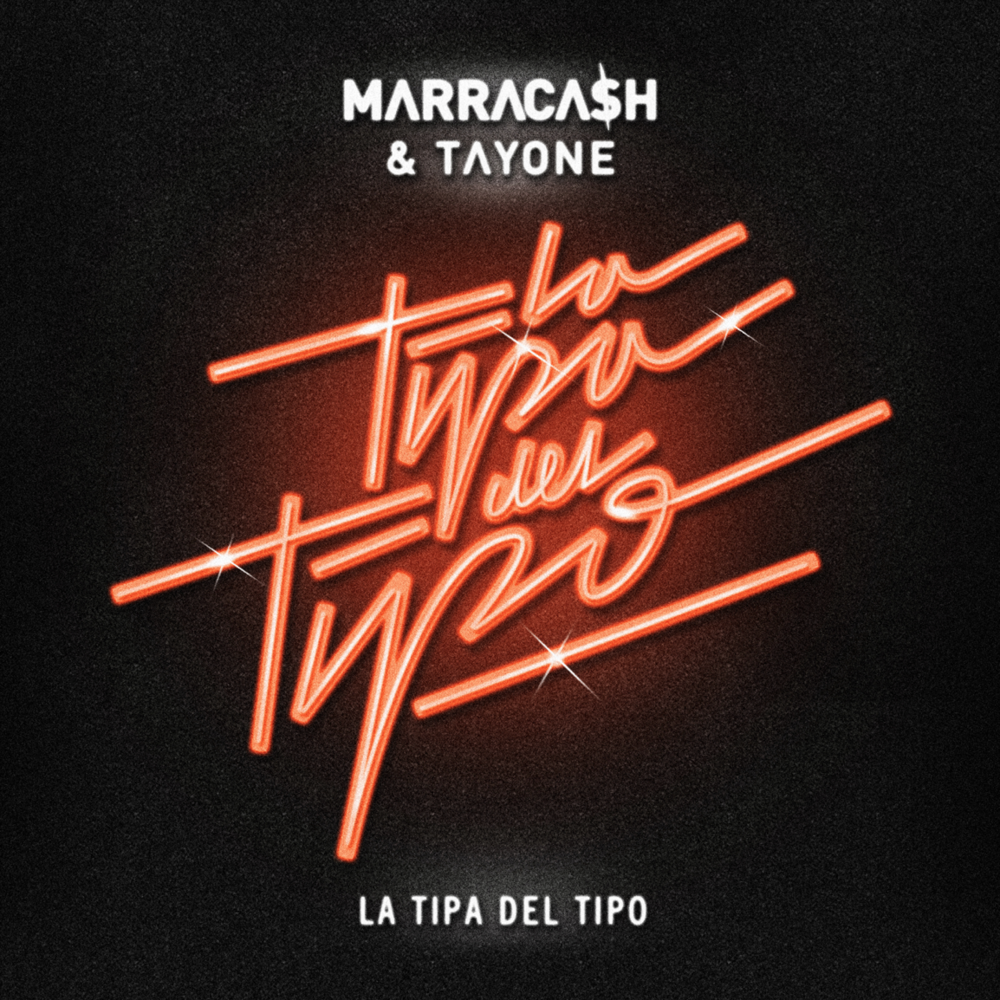 Cover della canzone 'La tipa del tipo' di Marracash, TY1