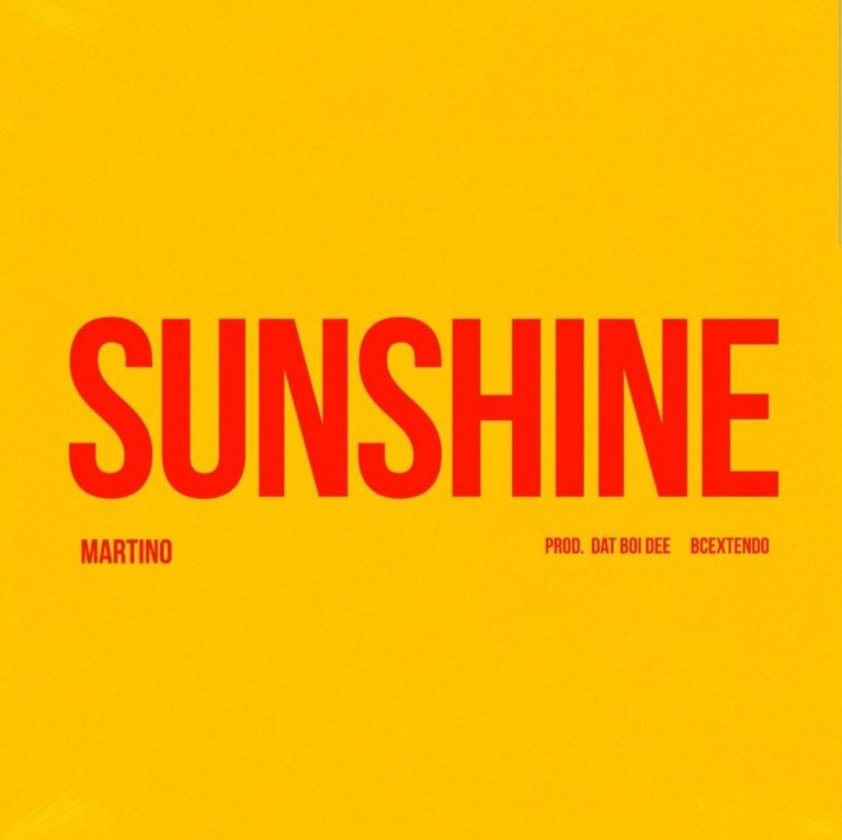 Cover della canzone 'Sunshine' di Martino (NAP)