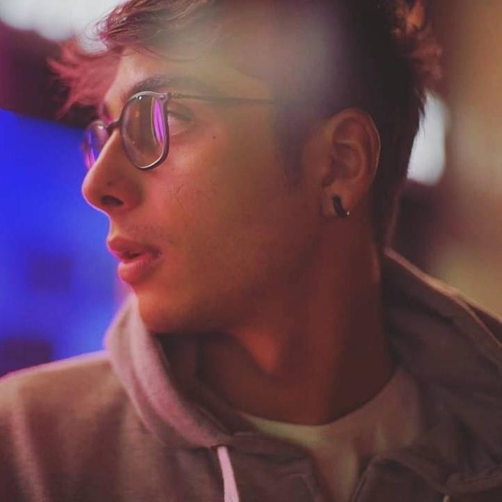 Foto di Matteo Gianino, artista con ruolo nel rap italiano