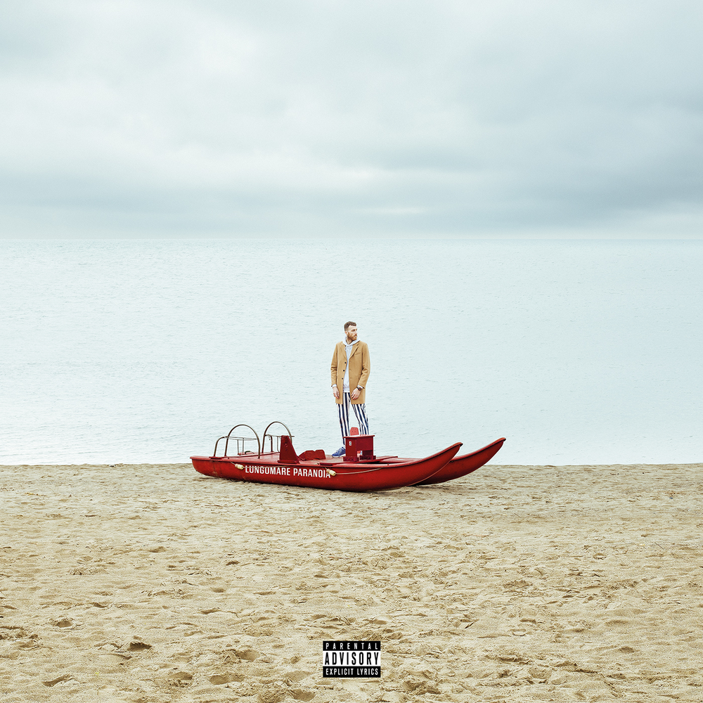 Cover dell'album 'Lungomare Paranoia' di Mecna