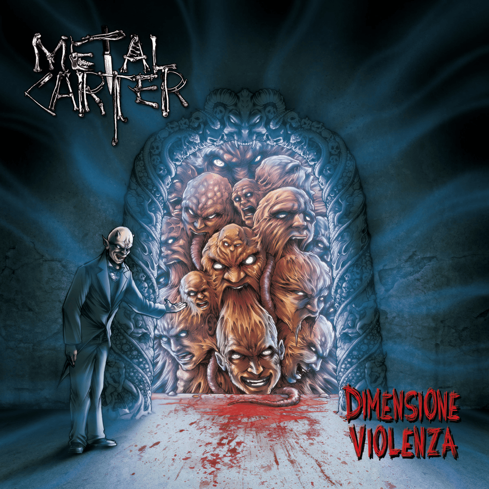 Cover dell'album 'Dimensione Violenza' di Metal Carter