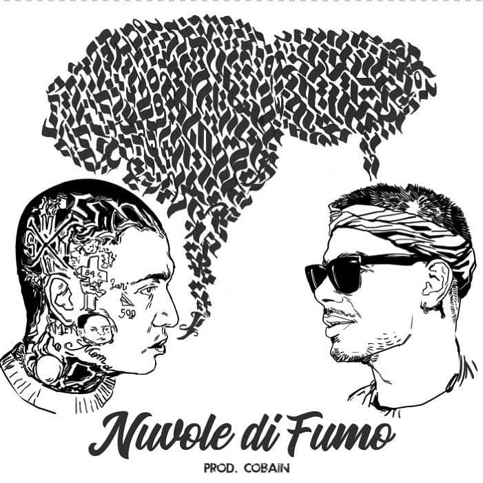 Cover della canzone 'Nuvole Di Fumo' di Mezzagamba ft. Vacca