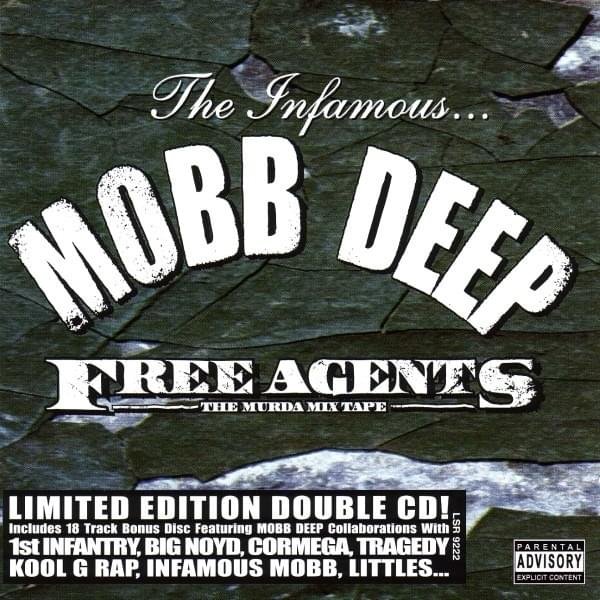 Cover dell'album 'Free Agents: The Murda Mixtape' di Mobb Deep