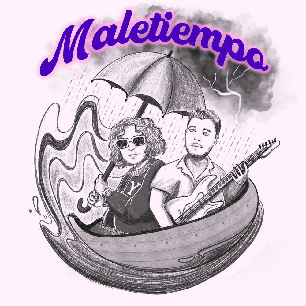 Cover della canzone 'Maletiempo' di Napoleone ft. Yung Snapp