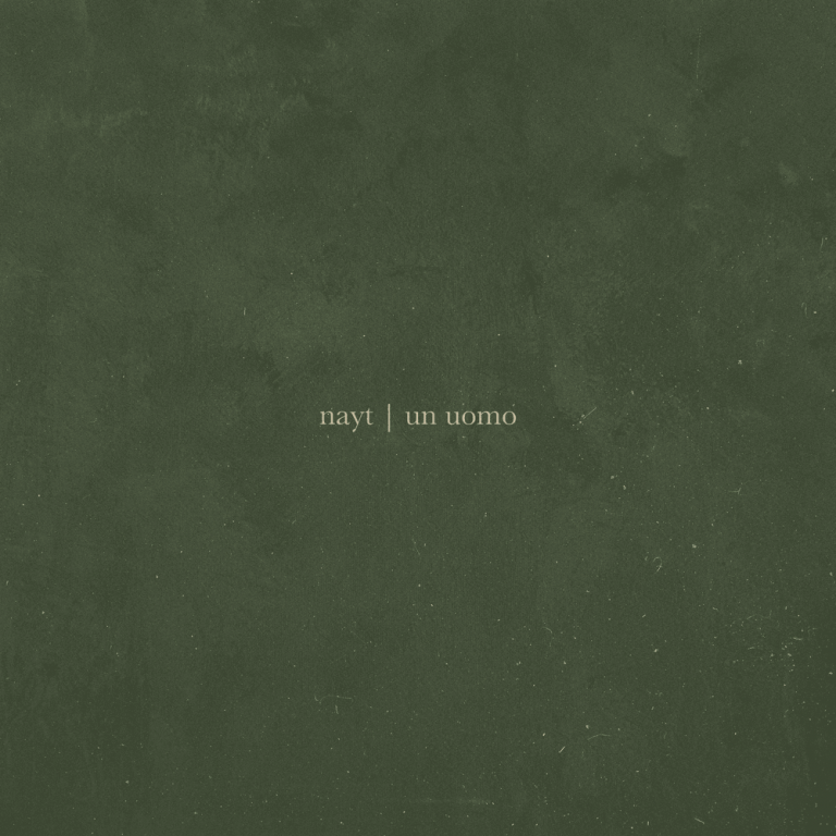 Cover della canzone 'Un uomo' di nayt