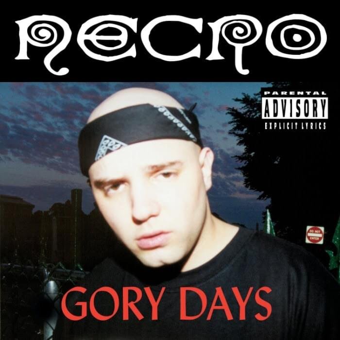 Cover dell'album 'Gory Days' di Necro