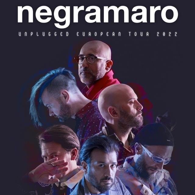 Cover dell'album 'Unplugged Tour Setlist' di Negramaro