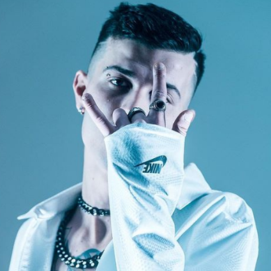 Foto di Nese Ikaro, artista con ruolo nel rap italiano